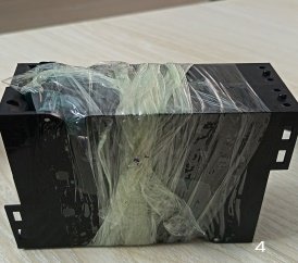 14386 Black Plastic Electronics Enclosure / Printhead Housing