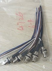 14427 Industrial Proximity / Sensor Cable Connectors with Leads